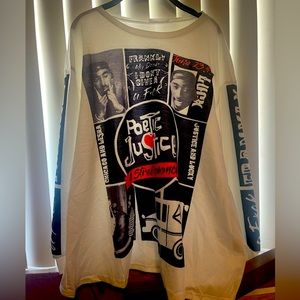 Poetic justice a street romance long sleeve tee
